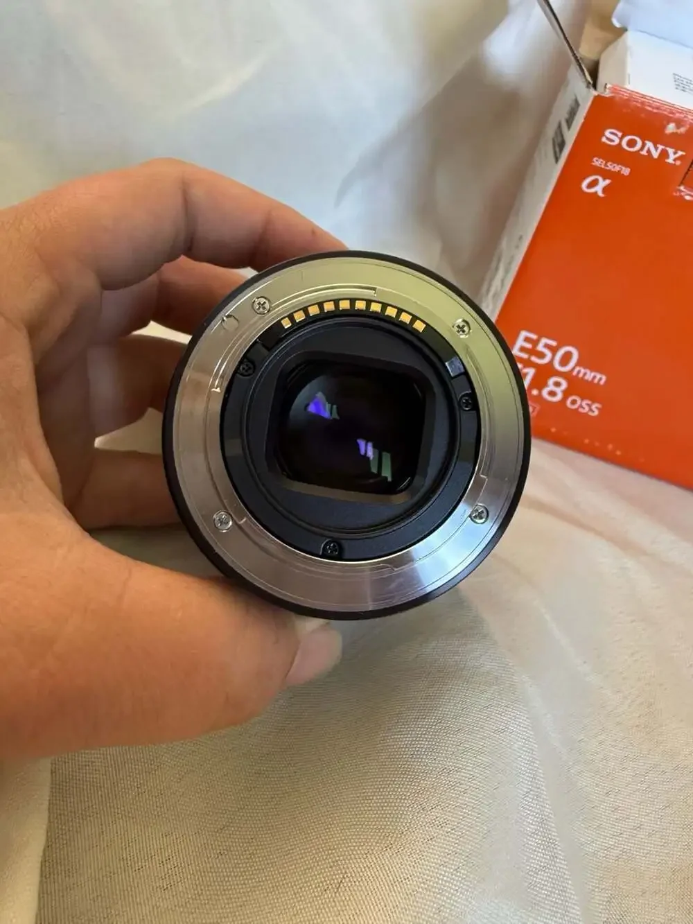 Sony E 50mm F1.8 OSS Lens for E-mount (SEL50F18)